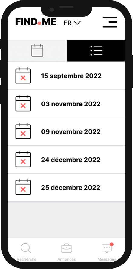 Calendar Page
