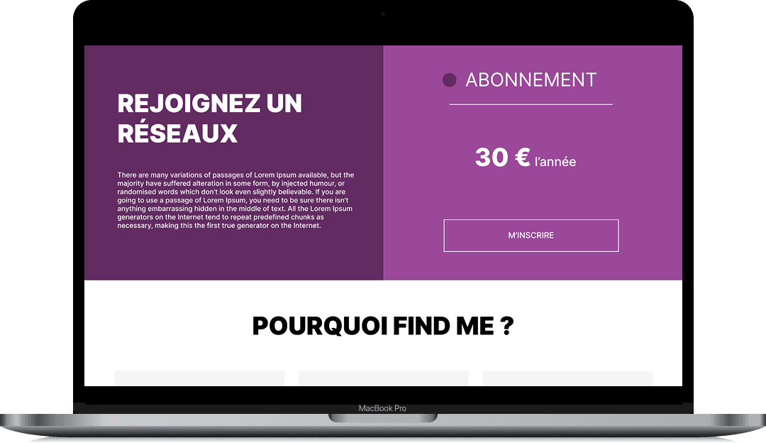Subscription Page