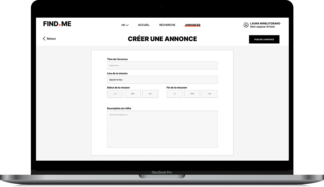 Create New Post Page